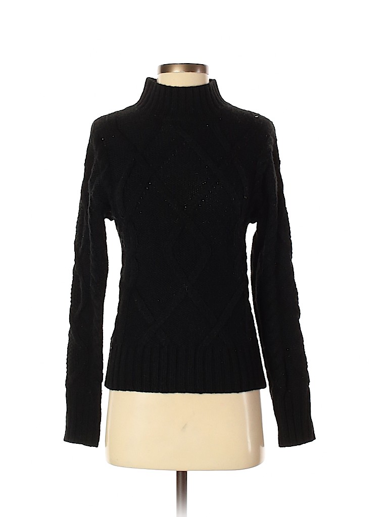 Gap Solid Black Turtleneck Sweater Size XS - 88% off | thredUP