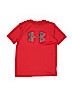Under Armour 100% Polyester Graphic Red Active T-Shirt Size XL (youth) - photo 1