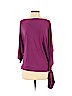 Abi Ferrin Purple Short Sleeve Top Size S - photo 1