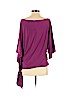 Abi Ferrin Purple Short Sleeve Top Size S - photo 2
