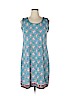 Max Studio Blue Casual Dress Size XL - photo 1