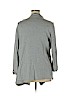 Karen Scott 100% Cotton Gray Cardigan Size XL - photo 2