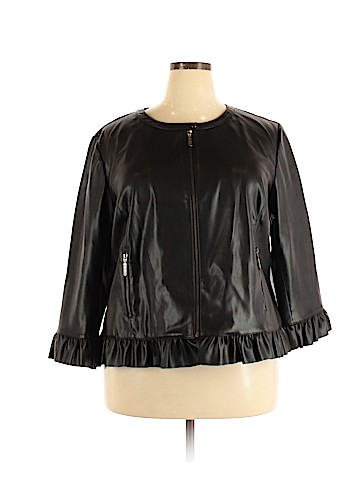 Sejour Faux Leather Jacket (view 1)