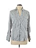 7th Avenue Design Studio New York & Company 100% Cotton White Long Sleeve Button-Down Shirt Size XL - photo 1