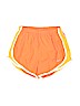 Nike 100% Polyester Orange Athletic Shorts Size XS - photo 1
