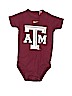 Nike Burgundy Short Sleeve Onesie Size 3-6 mo - photo 1