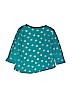 The Children's Place 100% Cotton Green Long Sleeve Top Size 5 - 6 - photo 2