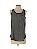 Ann Taylor LOFT 100% Polyester Black Sleeveless Blouse Size M (petite) - photo 1
