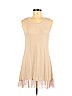Logo Layers Tan Casual Dress Size M - photo 1