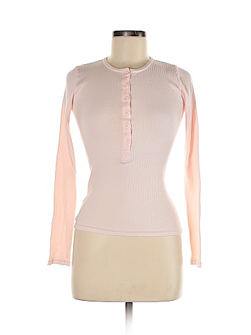 American Eagle Outfitters Long Sleeve Henley (view 1)