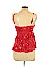No Boundaries 100% Rayon Red Sleeveless Blouse Size L - photo 2