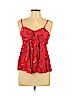 No Boundaries 100% Rayon Red Sleeveless Blouse Size L - photo 1
