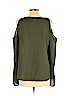 Derek Heart 100% Polyester Green Long Sleeve Blouse Size L - photo 2