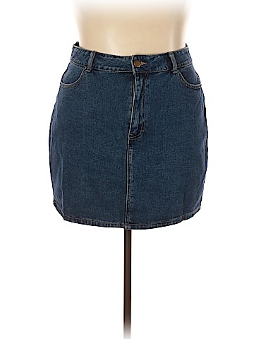 Forever 21 Denim Skirt (view 1)