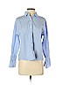 Forever 21 100% Cotton Blue Long Sleeve Button-Down Shirt Size S - photo 1