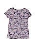 Cat & Jack Purple Short Sleeve T-Shirt Size 5 - 6 - photo 2
