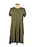 Mossimo Green Casual Dress Size L - photo 1