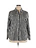 St. John's Bay 100% Cotton Black Long Sleeve Button-Down Shirt Size 2X - photo 1
