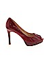AK Anne Klein Burgundy Heels Size 9 - photo 1