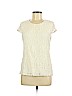 Weston Wear Ivory Short Sleeve Blouse Size M - photo 1