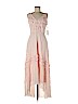 Karl Lagerfeld Paris 100% Polyester Pink Casual Dress Size 6 - photo 1