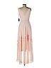 Karl Lagerfeld Paris 100% Polyester Pink Casual Dress Size 6 - photo 2