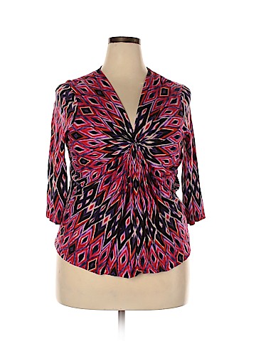 Jones New York Sport 3/4 Sleeve Top (view 1)