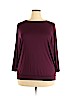 C9 By Champion Burgundy 3/4 Sleeve Top Size 2X - photo 1