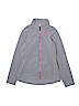 The North Face 100% Polyester Gray Fleece Jacket Size 14 - 16 - photo 1