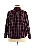 Old Navy 100% Cotton Burgundy Long Sleeve Button-Down Shirt Size XXL - photo 2