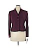 Jones New York 100% Polyester Purple Blazer Size 14 (petite) - photo 1
