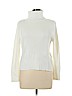 Appleseeds 100% Cotton Ivory Turtleneck Sweater Size L (petite) - photo 1
