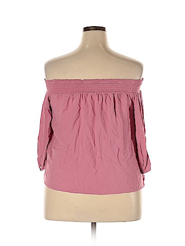 Xhilaration 3/4 Sleeve Blouse (view 2)