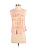 Wildfox 100% Cotton Pink Tank Top Size XS - photo 1
