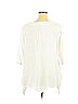 Lulu's 100% Cotton White 3/4 Sleeve Top Size XL - photo 2