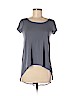 American Eagle Outfitters Gray Short Sleeve Top Size XS - photo 1