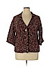 Leo & Nicole Burgundy Cardigan Size 1X - photo 1