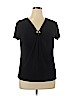 East 5th Black Short Sleeve Top Size XL - photo 1