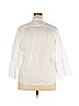 Lauren by Ralph Lauren 100% Cotton White Long Sleeve Blouse Size XXL - photo 2