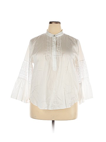 Lauren by Ralph Lauren Long Sleeve Blouse (view 1)