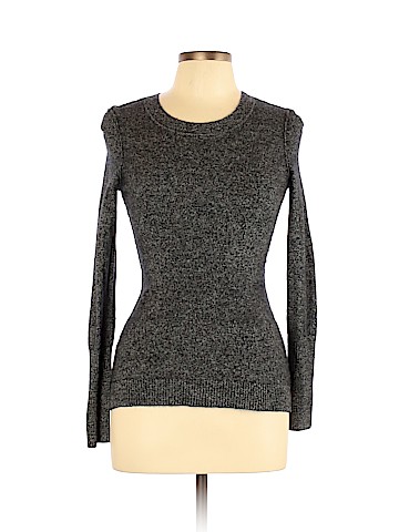 Aqua Cashmere Pullover Sweater (view 1)