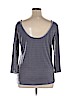 Banana Republic Purple 3/4 Sleeve Top Size XL - photo 2