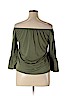 Almost Famous Green 3/4 Sleeve Top Size XL - photo 2