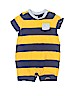 Baby Gap 100% Cotton Stripes Blue Short Sleeve Outfit Size 6-12 mo - photo 1