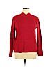 Coldwater Creek Red Silk Pullover Sweater Size 1X - photo 1