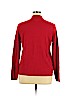 Coldwater Creek Red Silk Pullover Sweater Size 1X - photo 2