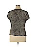 Apt. 9 Brown Short Sleeve Top Size XL - photo 2