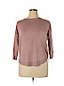 Cable & Gauge Pink Pullover Sweater Size XL - photo 1