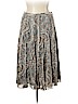 Jones New York Collection 100% Silk Gray Silk Skirt Size 14 - photo 1