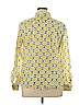 Talbots 100% Cotton Yellow Long Sleeve Button-Down Shirt Size 16 - photo 2